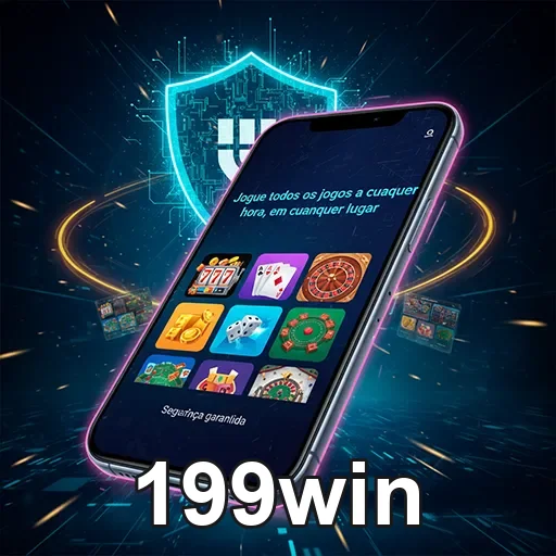 Imagem ilustrativa relacionada à 199win, plataforma de apostas e jogos online, com destaque para o aplicativo 199win-App