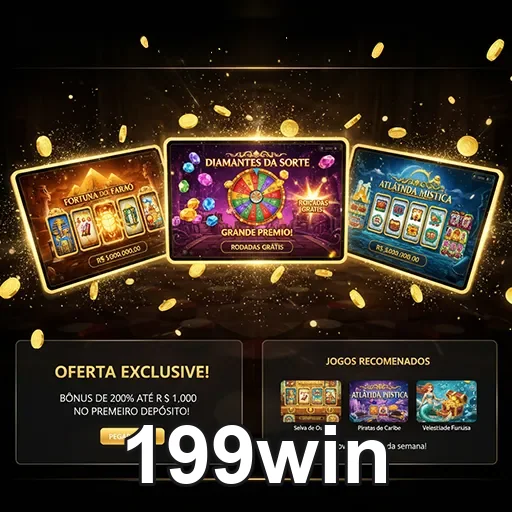 Experimente slots populares com interface simples - 199win